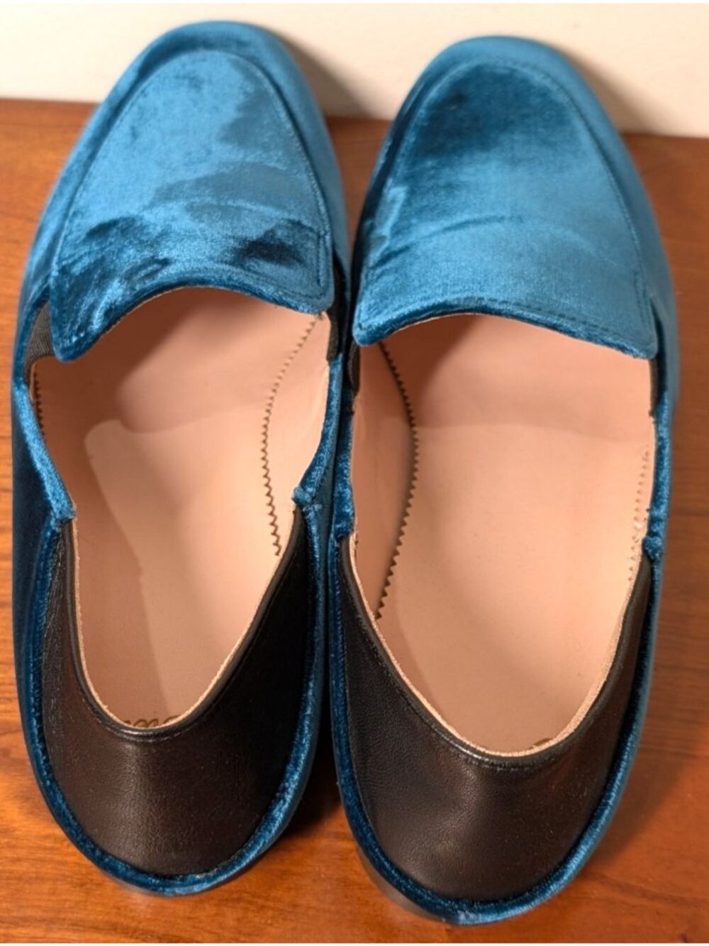 NEW J. Crew Convertible Smoking Slipper in Deep Sea, Women's Size 8/EU 38.5 - Picture 5 of 14